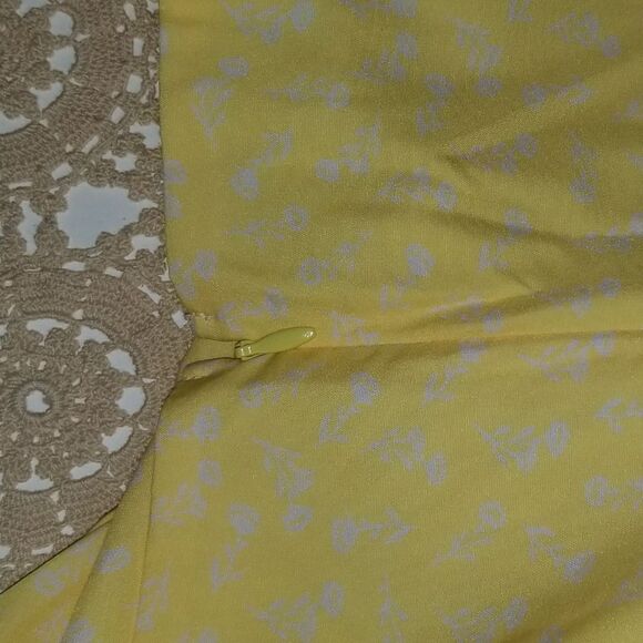 Summer Puff Sleeve Floral Split Maxi Dress Flowy A Line Casual Beach Long Dress - Picture 3 of 9